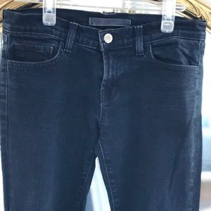 JBRAND Classic Dark Blue Skinny Leg Mid Rise Jeans